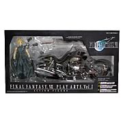 Final Fantasy VII Cloud Strife Figure with Hardy Daytona